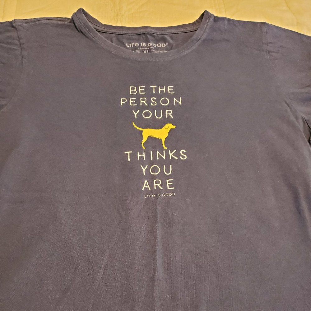 Life is Good XL womens tee